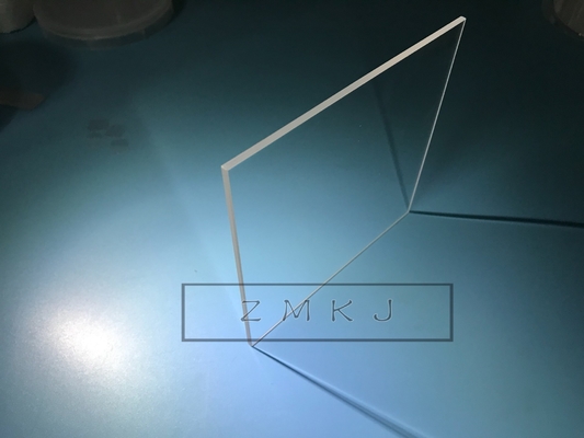 120 X 120mm Fused Quartz Plate Dostosowany kwadratowy kształt do elektronicznego światła