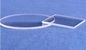 Dostosowany kształt stopionej blachy kwarcowej, stopionego szkła krzemowego do okna obserwacyjnego