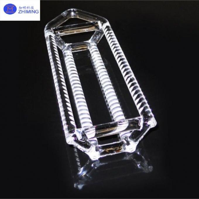 Quartz Boats Fused Silica Boat SiOâ≥99.99% Surface Roughness Ra≤0.1μm Wafer Carrier