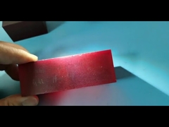 Rubin szafirowa sztabka optyczna metodą Cz.