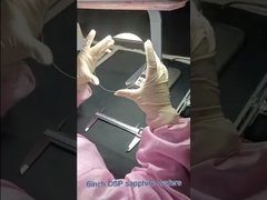 4-calowe, 6-calowe, 8-calowe, 12-calowe płytki z szafiru.