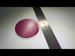 Płytka szafirowa Ti+ Al2O3, Soczewka ze szkła szafirowego z domieszką tytanu