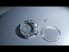 Przejrzysty Sapphire Single Crystal Watchcase Kits dla dostosowanych ruchów