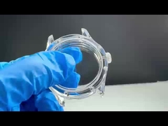 Al2O3 szafirowa obudowa zegarka przezroczysty klasyczny okrąg AR-powłoka