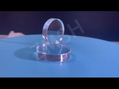 Szafirowe okno optyczne Al2O3 Okno z monokryształu Okrągłe okno Wysoka twardość Czystość Przezroczyste