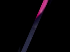 Dostosowalna 40mm/42mm okrągła szafirowa obudowa zegarka w magenta