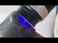 Syntetyczny szafir barwiony, kolor królewski niebieski