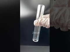 Polerowana szafirowa rura z pojedynczego kryształu Al₂O₃, element optyczny w kształcie tuby