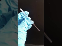 Niestandardowe 140mm Dwustronne Polerowane Rury Sapphire Rury Ochrony Komponentu Optycznego