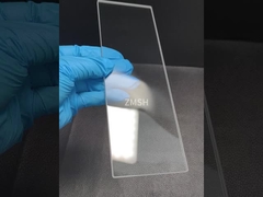 Niestandardowe Sapphire Optical Window 222mm × 74mm × 4mm Odporność na zużycie dla okien podczerwonych
