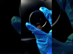 Szafirowe okna optyczne, konfigurowalne, 99,99% Al₂O₃, wysoka przezroczystość do okien laserowych