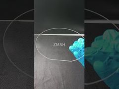 6 cali JGS2 Wafer Quartz Substrate DSP 1 mmt Spuściona krzemionka dla wysokiej wydajności okna