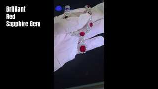 Stworzony w laboratorium gołębi krwistoczerwony szafir