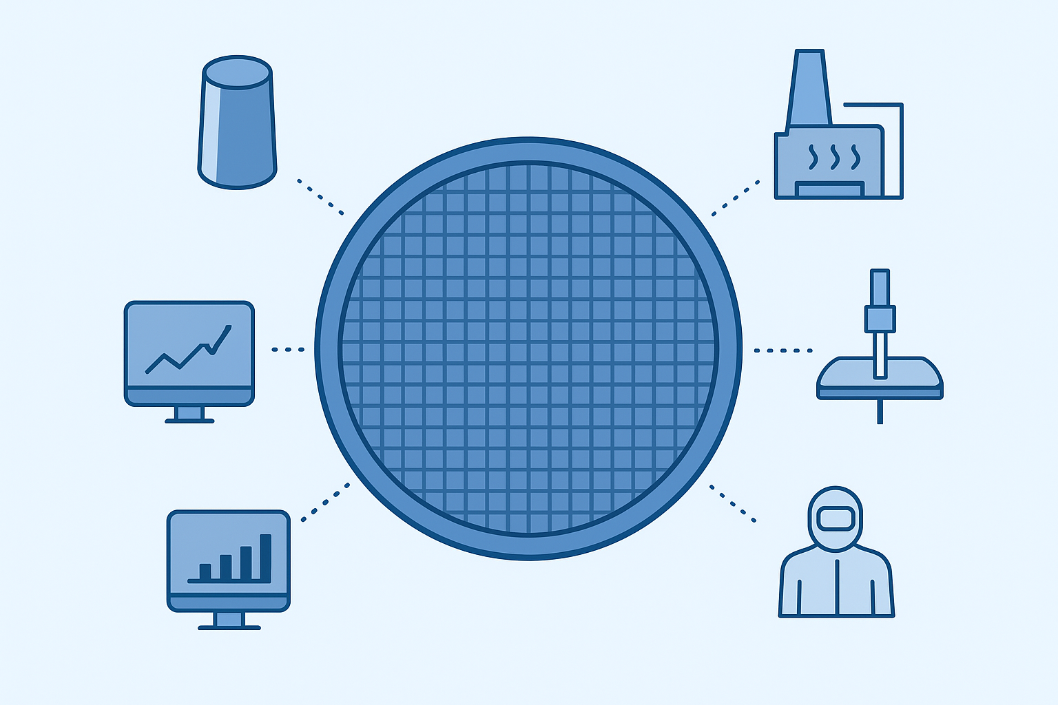 Najnowsze blogi firmy Five Key Factors Affecting Wafer Quality in Semiconductor Manufacturing