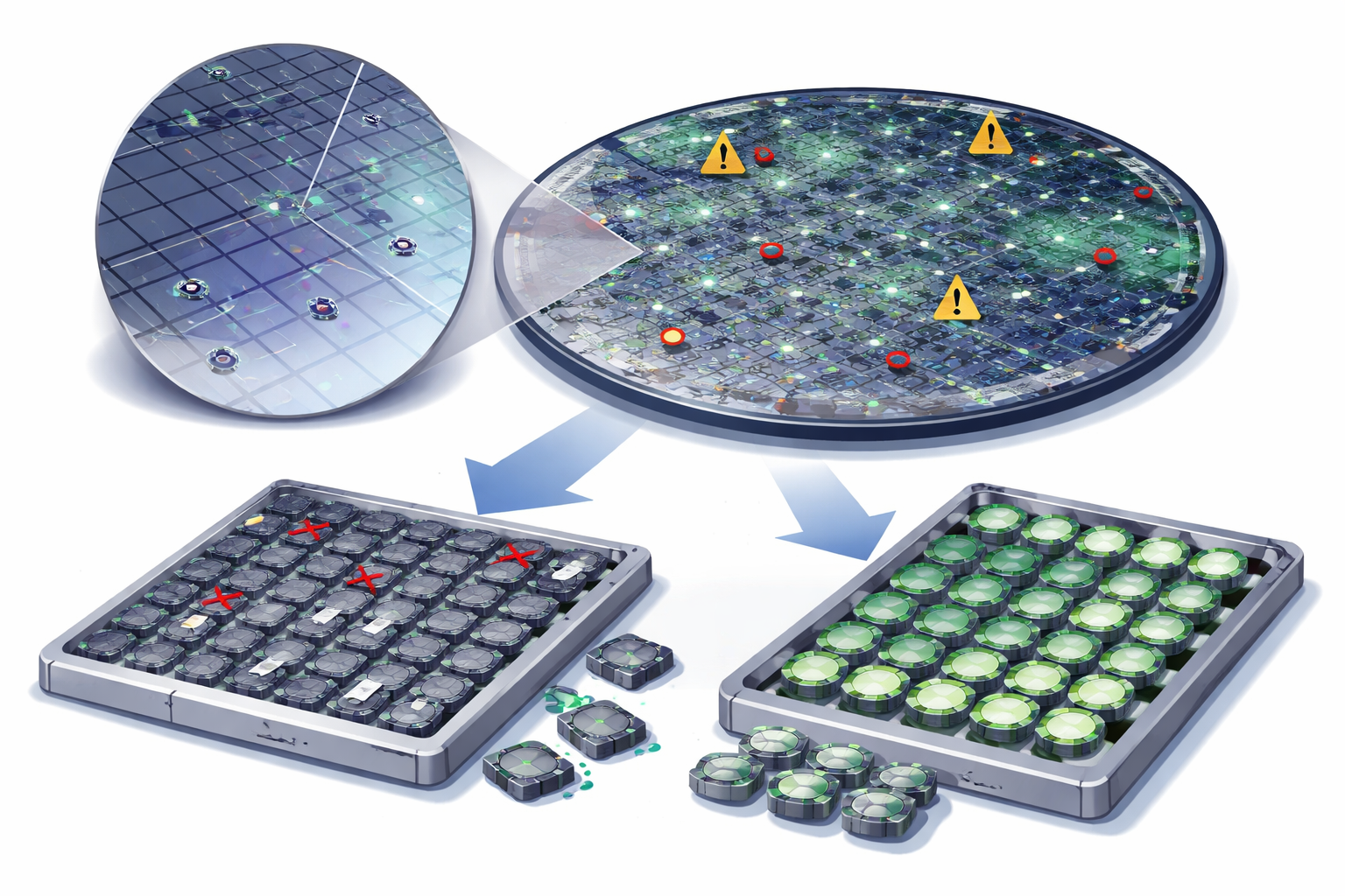 Najnowsze blogi firmy Jak gęstość wad w podłogach SiC bezpośrednio wpływa na wydajność urządzenia