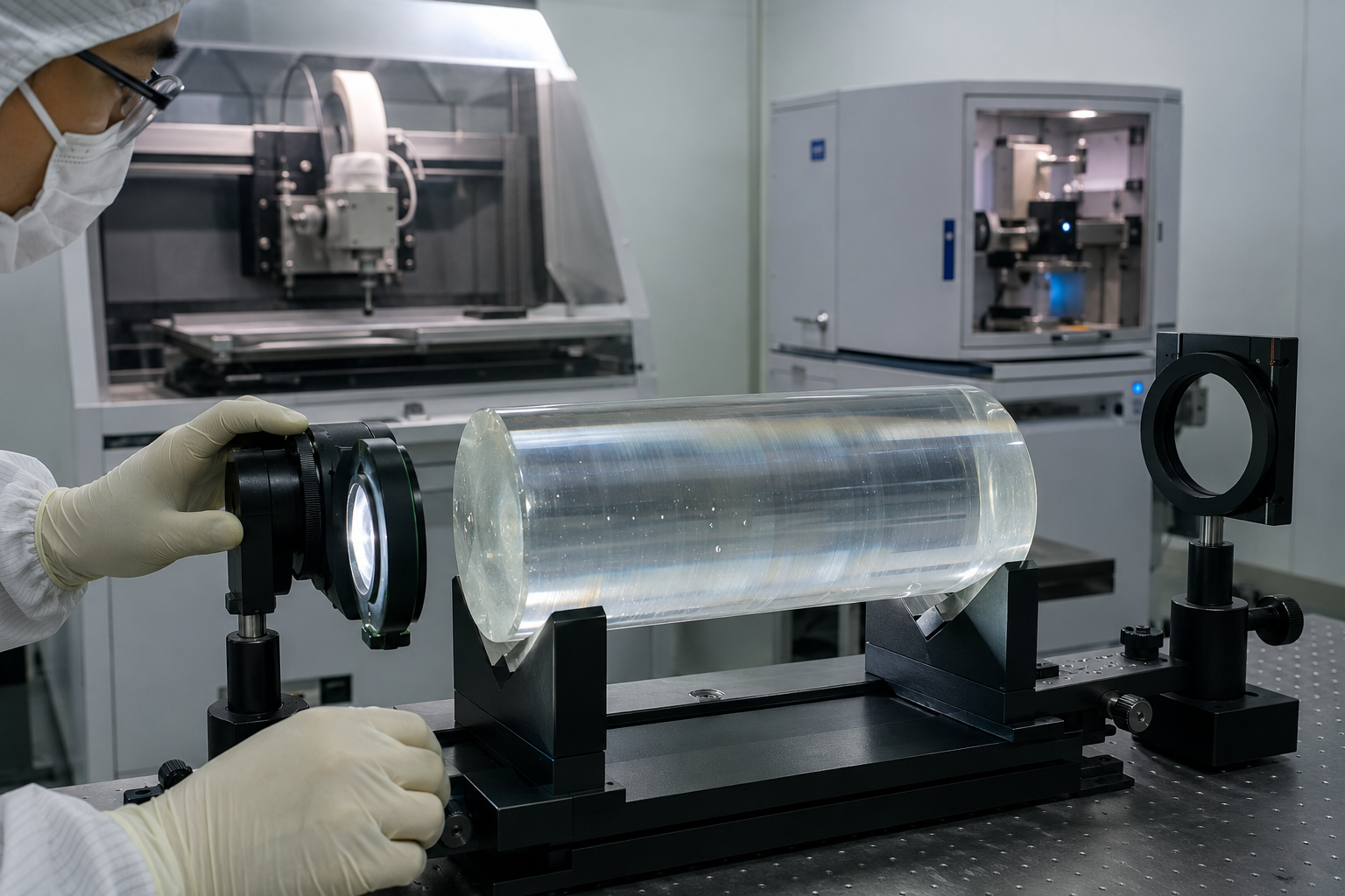 Najnowsze blogi firmy Sapphire Boule Inspection Before Wafer Processing: Crystal Orientation, Bubble Defects, Stress and Usable Yield