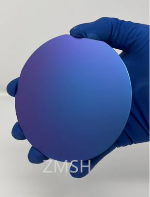 4'' 5'' SiO2 Single Crystal IC Chips CZ Method 500um 1mm Oxidation Layer 500nm 2μM