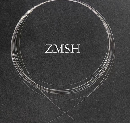 kupować Al2O3 Przejrzystość włókna krystalicznego szafiru 25um 100um Strata 1,59dB/M Rozszerzenie 3300 MPa produkcja online