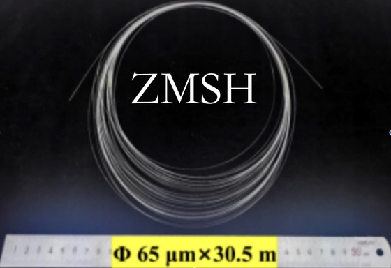 kupować Przejrzysty Al2O3 Sapphire Crystal Sapphire Fiber Diameter 25um 65um 100um Loss Optical Laser produkcja online