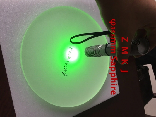 kupować Dwustronnie polerowana Sapphire Optical Windows Custom Size Średnica φ350mm produkcja online