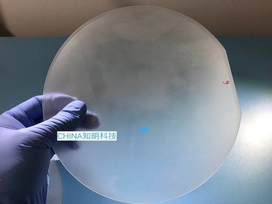 kupować Płytka szafirowa 8'' Średnica 200mm±0.2mm Grubość 725Um Płaszczyzna C SSP,DSP twardość 9.0 produkcja online