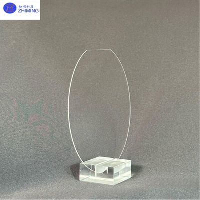 kupować 4calowa płytka kwarcowa o średnicy 100 mm płytka krzemionka stopiona do produkcji półprzewodników produkcja online