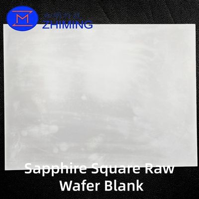 kupować Sapphire Square Raw Wafer Blank for Optical, Semiconductor, and High-Temperature Applications produkcja online