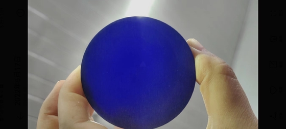 Imperial Blue Sapphire Gem Crystal Artificial Hardness 9.0 Ruby Crystal