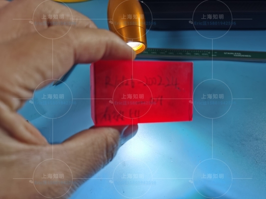 Colored Sapphire Glass Plates