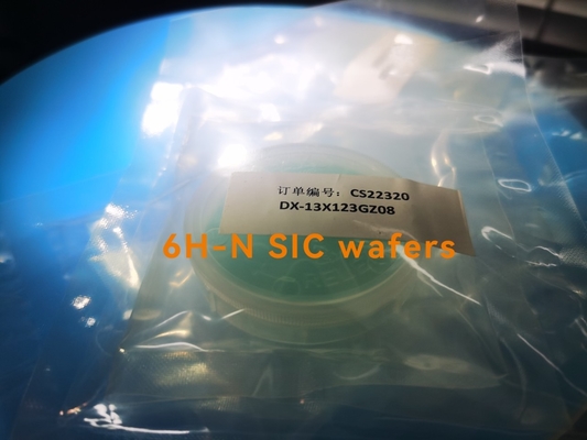 6H-N 4H-N Podłoża SiC 2 cale 0,33 mm 0,43 mm wafel z węglika krzemu