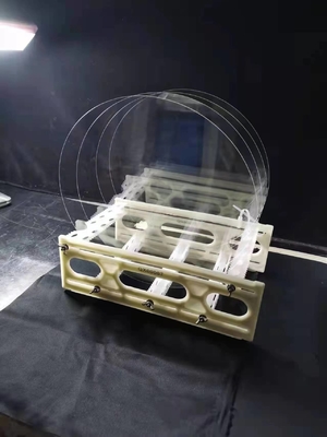 12 cali dia300mm 0.7mm grubość borokrzemowe33 substratowe wafle szklane BF33 wafle