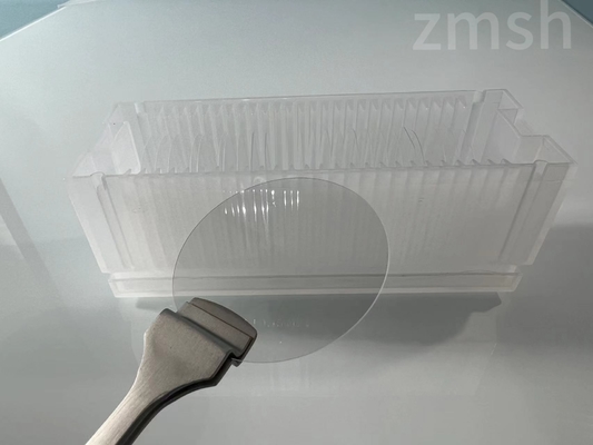 monokrystaliczny Al2O3 Wysoka przepuszczalność Sapphire wafer Element optyczny