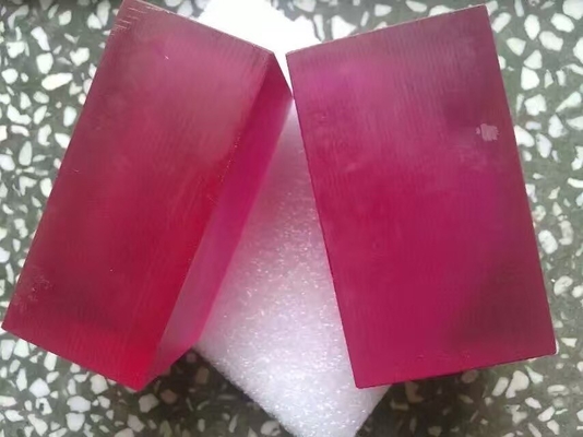 High Gain Raw Synthetic Ruby Doskonała przewodność cieplna dla maszyny laserowej