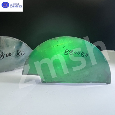 Syntetyczny klejnot Kryształ Moissanite Kolorowy Sapphire Żywy Zielony SIC surowce biżuteria Custom