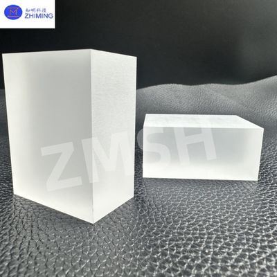 Szafirowy blok 40×24×52 Al₂O₃ 99,999% Transmisja≥80% Precyzyjne cięcie