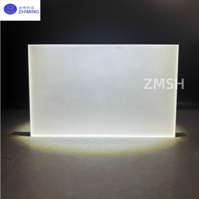 Sapphire Blank 118mm × 74mm × 8mm Wysoka twardość dla okien podczerwonych